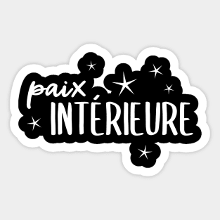 Paix Intérieure Sticker